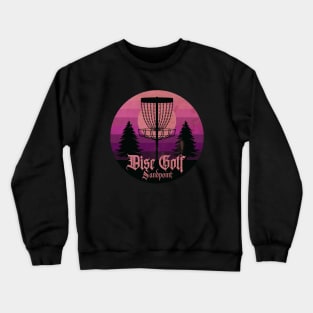 Disc Golf Sandpoint Sunday Crewneck Sweatshirt